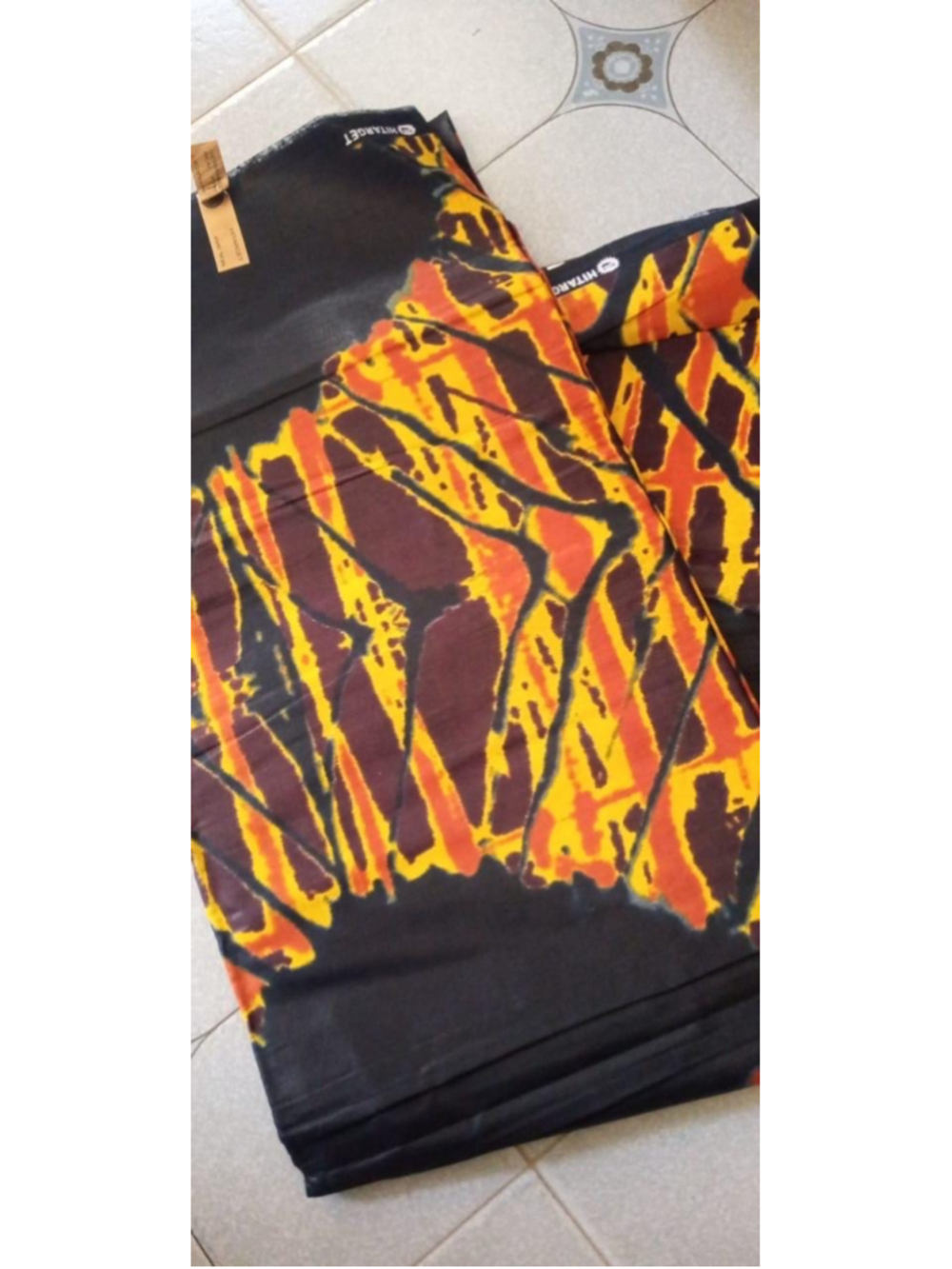 Handmade Ankara Duster Jacket African Wax Print Long Kimono One Size - Picture 11 of 11